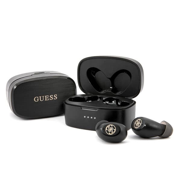 Guess Bluetooth-hovedtelefoner GUTWSJL4GBKTWS + dockingstation sort/sort 4G