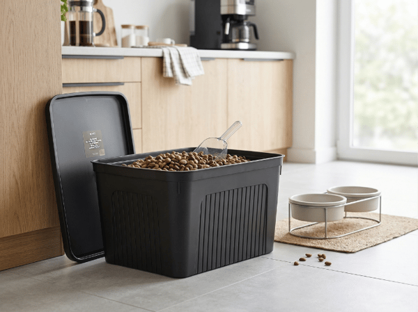 BINIO PLASTBEHÅLLARE 27L ANTRACIT