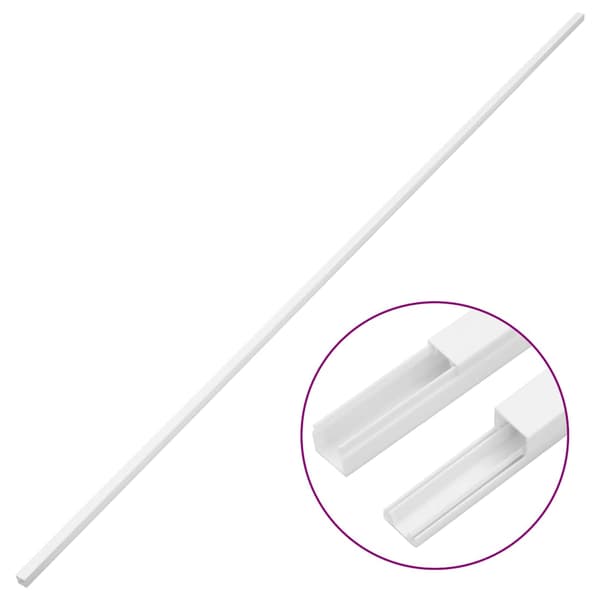 vidaXL Elrör, 30x20 mm, 10 m, PVC