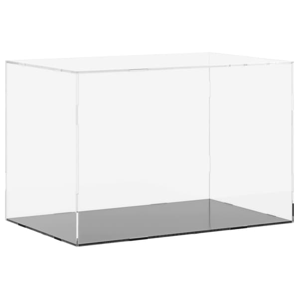 vidaXL Displaylåda, Transparent, 56x36x37 cm, Akryl