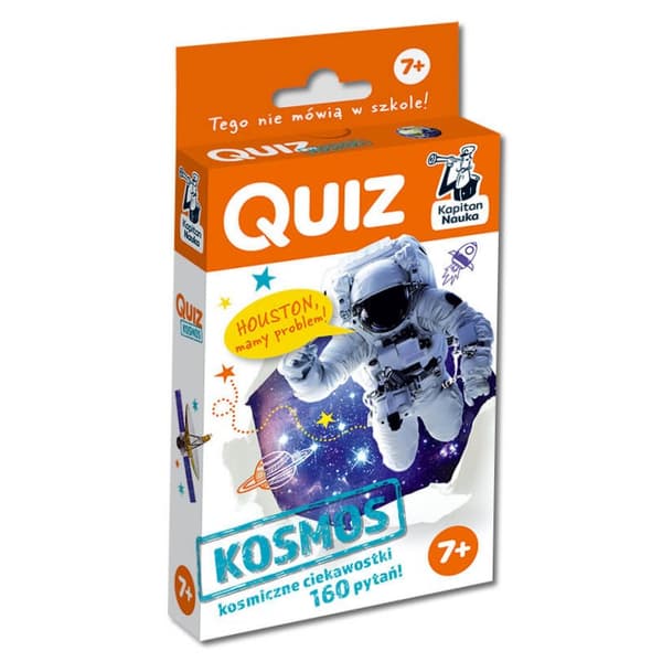 Rymdquiz. Kapten Science. Brädspel. Edgard