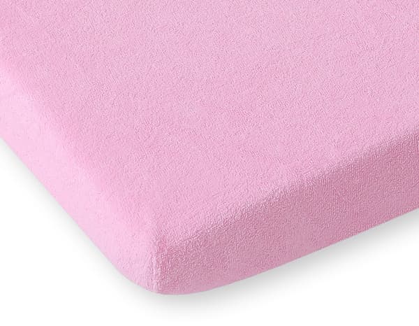 Frottélagen til tremmeseng 140x70 cm - pink