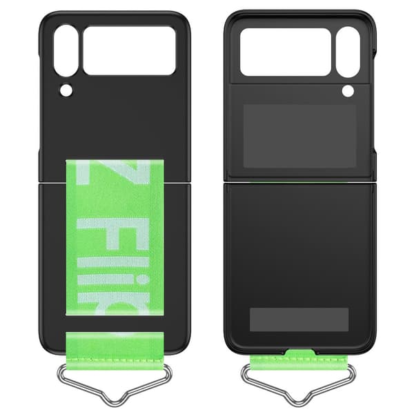 Rem-etui til Samsung Galaxy Z Flip4 5G, Sort