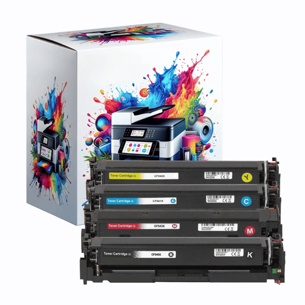 4x toner til HP GP-H404X/CF544X CMYK-printer