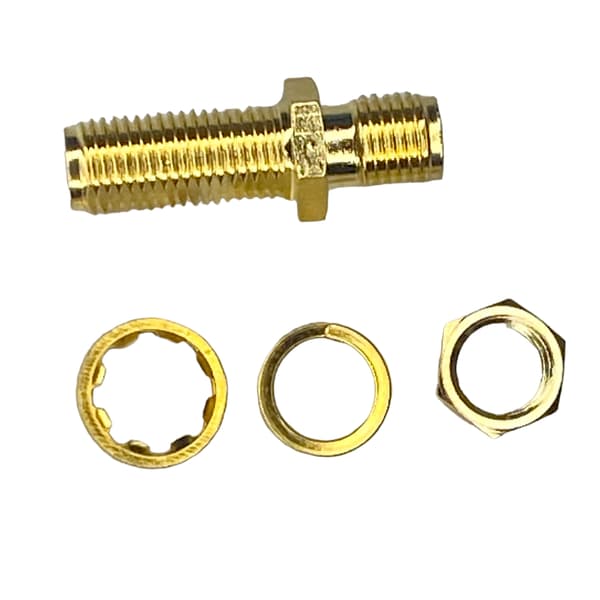 Adapter SMA-bøsning / SMA-bøsning TO-hus