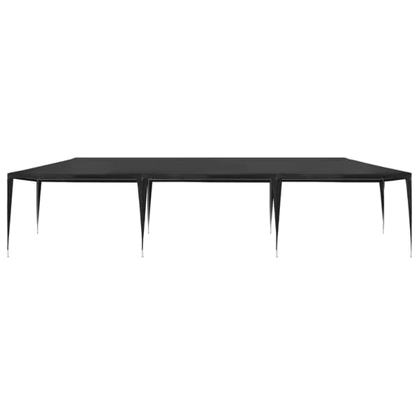 vidaXL festtelt, 3 x 9 m, PE, antracit