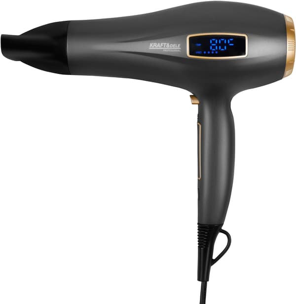Hårtork 2400W + tillbehör KD4380