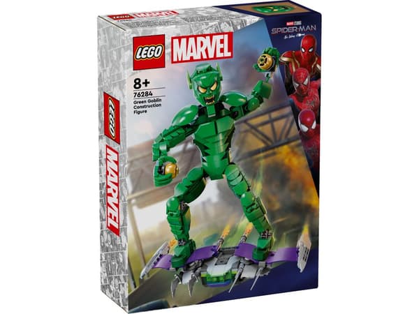Lego 76284 Superhelte. Grøn Goblin-figur.