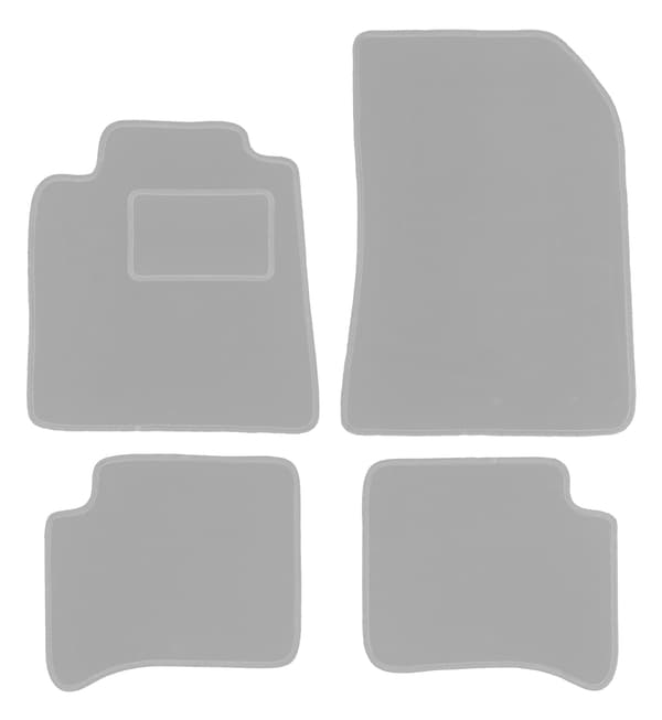Grå bilmåtter til: Renault Vel Satis liftback, hatchback (2001-2010)