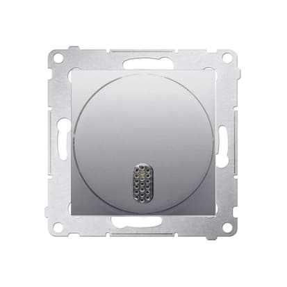 CONTACT SIMON 54 Elektronisk Infälld Dörrklocka Matt Silver