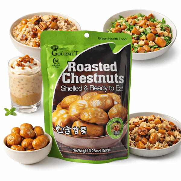 Rostade kastanjer snacks 150g