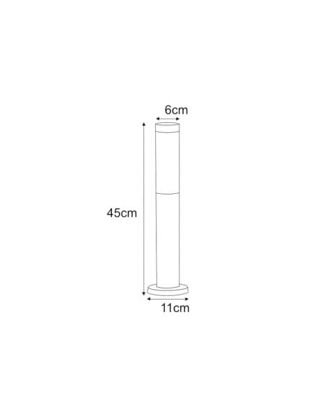 ANICA K-LP231-450 belysningsstolpe