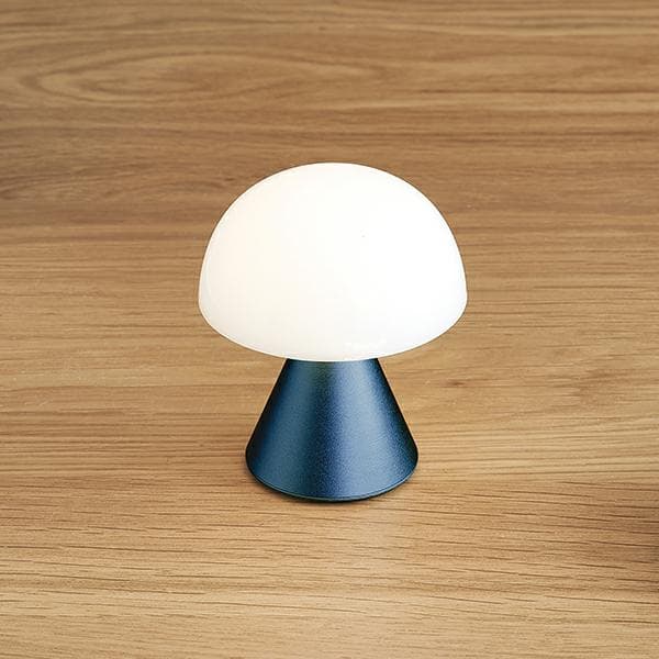 Mini LED-lampa Lexon Mina mörkblå