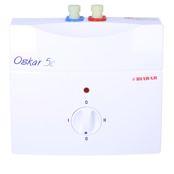 OP-5C elektrisk varmvattenberedare - enfas Oskar, tryck