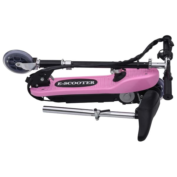 vidaXL Elscooter med säte, 120 W, rosa