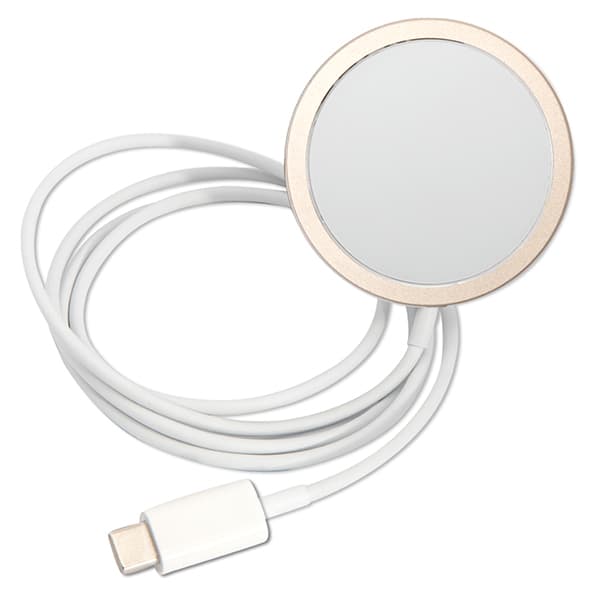 Guess Marble MagSafe-etui + opladersæt til iPhone 14 Plus, sort