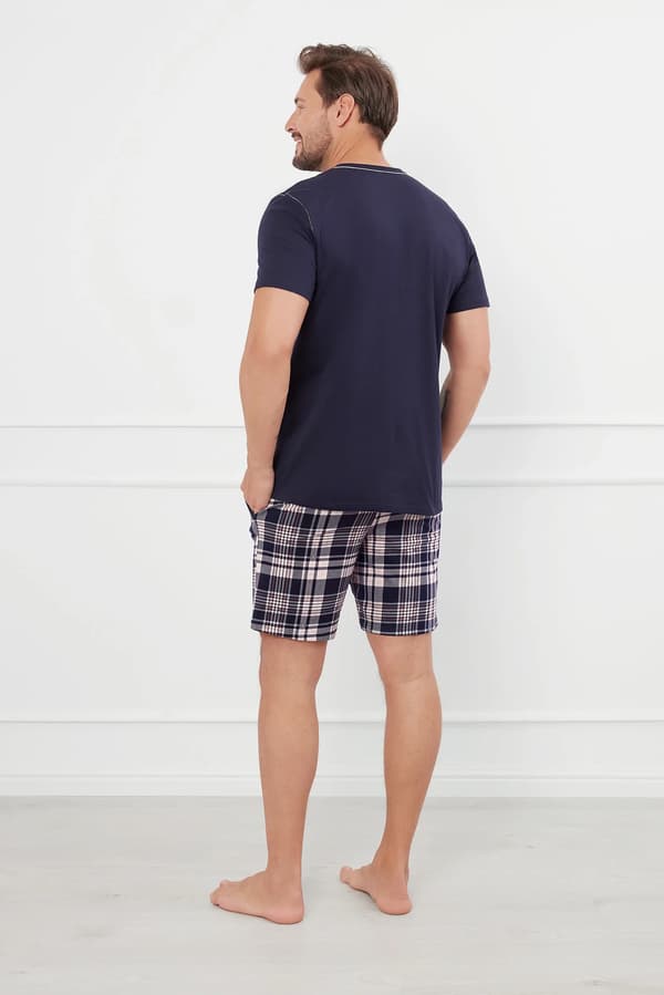 Edwin herrpyjamas kortärmad, korta byxor XL