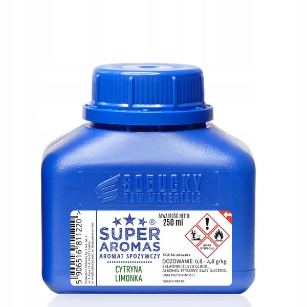Superaromas Citron Lime Madsmag 250 ml