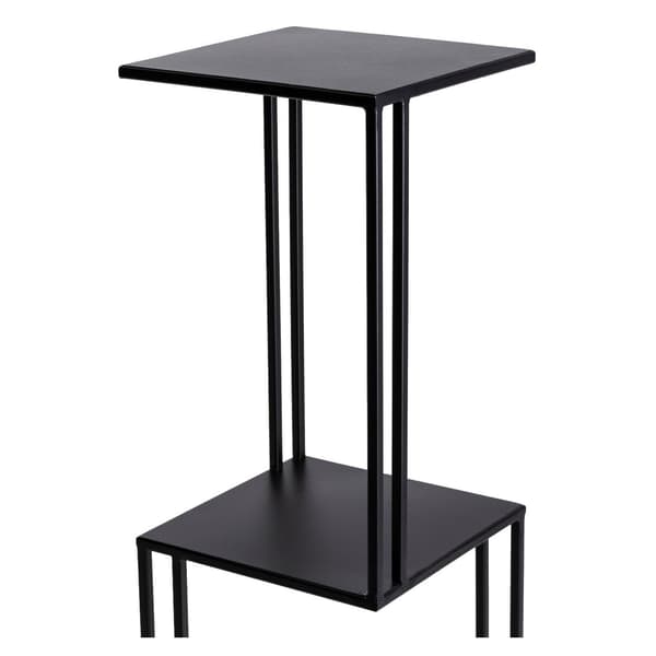 Högt blomställ för 3 krukor 80 cm