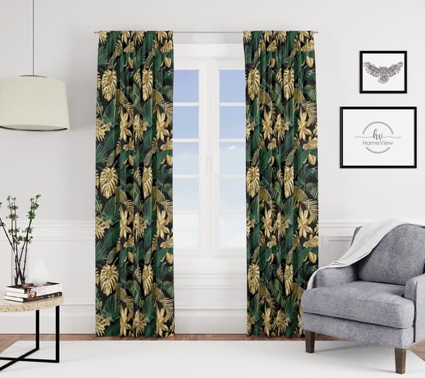 Gardin på tape print 100