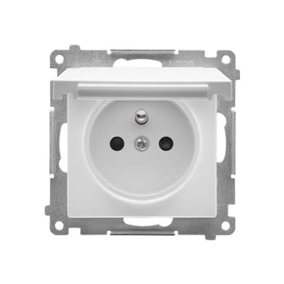 Stikdåse til IP44-version uden pakning (modul) 16 A, 250 V~, hurtig