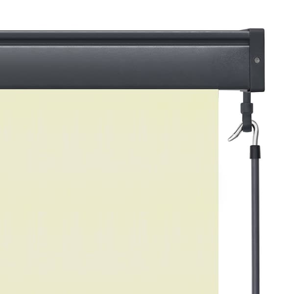 vidaXL Rullgardin, 120x250 cm, Creme