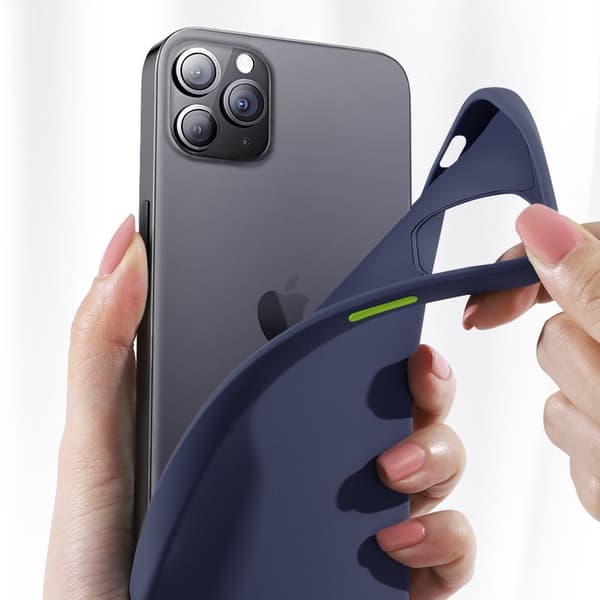 Beskyttende cover til iPhone 12 Pro Max Color Series blå