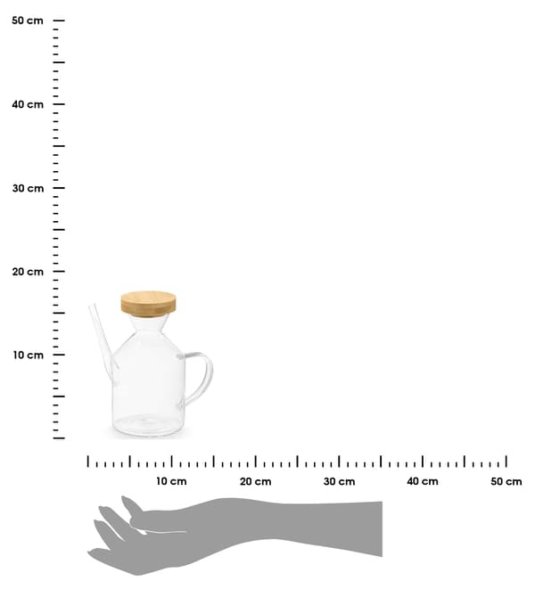 Olivoljekanna med bambulock 60