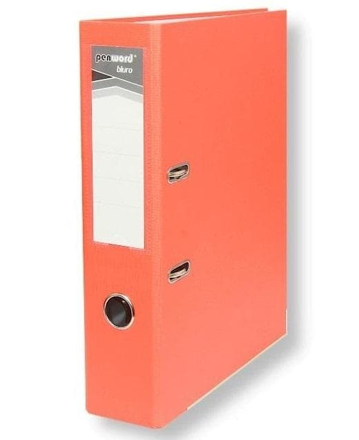 A4-bind med beslag 7,5 cm orange