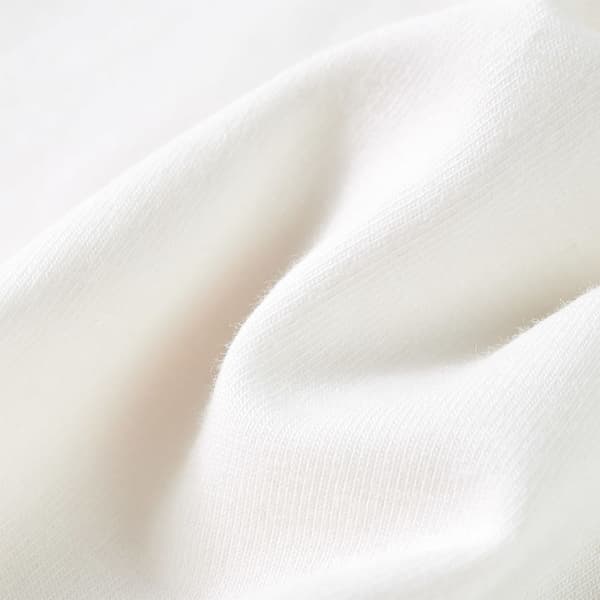 Børne langærmet T-shirt, ecru, 128