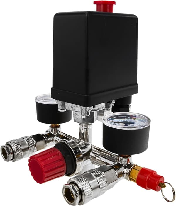 Trykafbryder til 8BAR kompressor med trykregulering KD2176