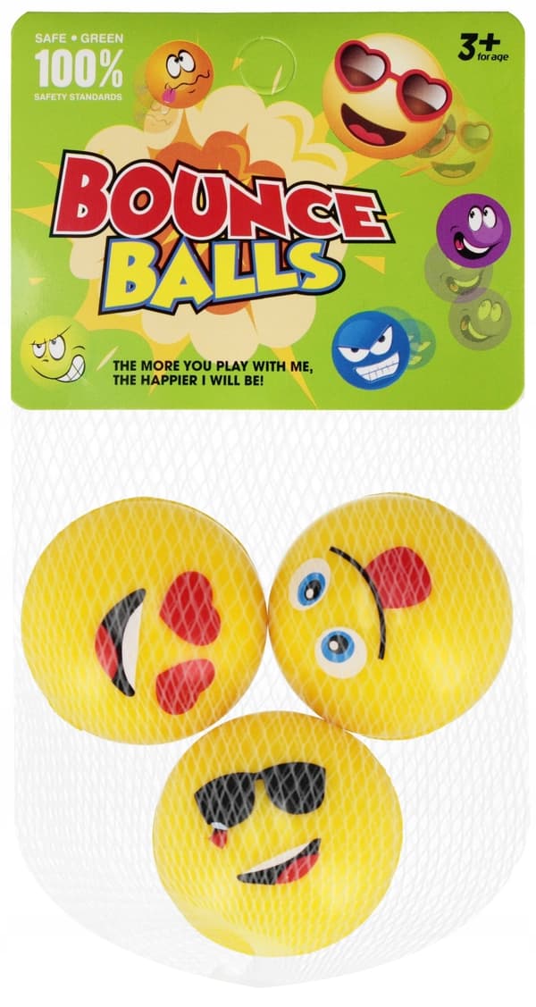 GUMMIBOLD 3 STK. SMILE 4CM ET