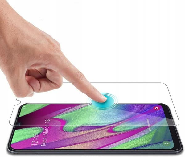 Härdat glas för Samsung Galaxy A40 - Skyddsglas 2.5D, 9H