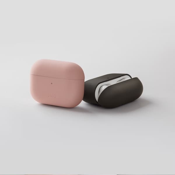 UNIQ Lino AirPods ProSilikone-etui sort/blæksort