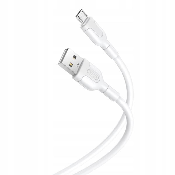 XO-KABEL NB212 USB - microUSB 1,0 m 2,1A vit