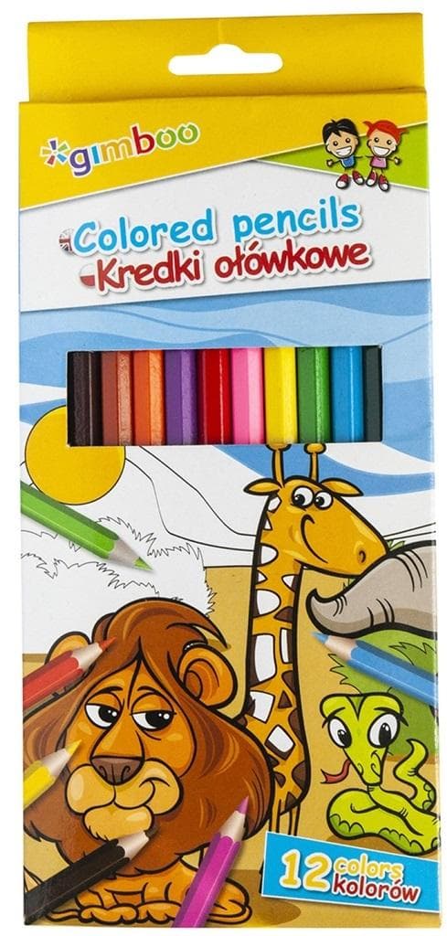 Lyijykynät 12 väriä