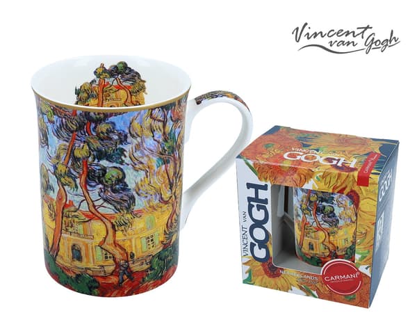 Carmani, Klassisk VAN Gogh-mugg/Trädgård