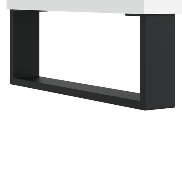 vidaXL Soffbord, Vitt 90x50x36,5 cm, Träbaserat Material