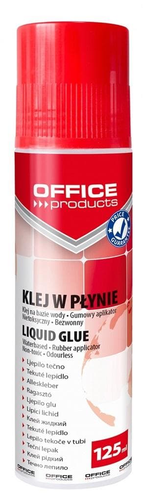 Transparent flydende kontorlim 125 ml
