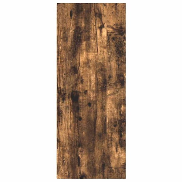 vidaXL hylde, røget eg, 40x30x77 cm, træbaseret materiale