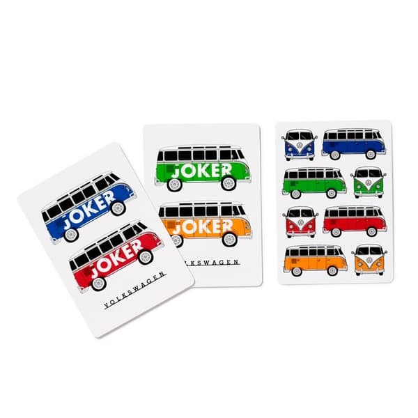PKPCARD07A Standard sæt spillekort til VW T1 Camper