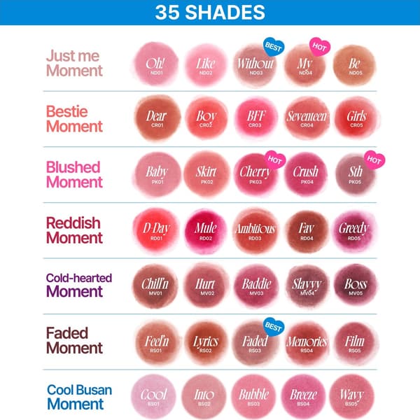 Fwee BS01 Cool Lip and Cheek Makeup Pudding 5 g