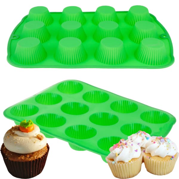 TG56209 MUFFINFORM SILIKONE BAGEPLADE 12 stk.
