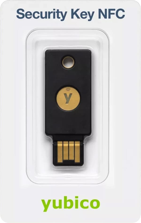 Yubico säkerhetsnyckel NFC