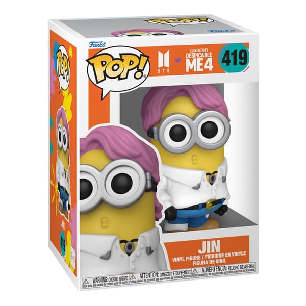Funko POP BTS 419 Jin Minions -keräilyfiguuri