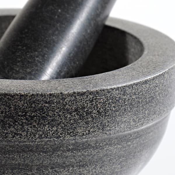 Granitskruvstäd med mortelstöt 16 cm