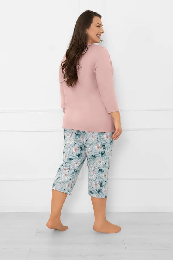 Dampyjamas med 3/4-ärmar, 3/4-byxor Sequoia M