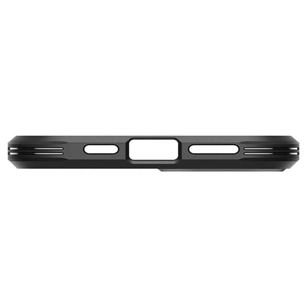 Spigen Tough Armor MagSafe -kotelo iPhone 15:lle, musta