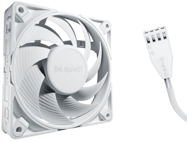 Be Quiet! ventilator Silent Wings Pro 4 120 PWM Hvid