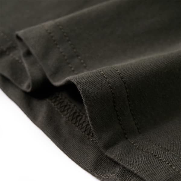 Barn långärmad t-shirt, khaki, 116